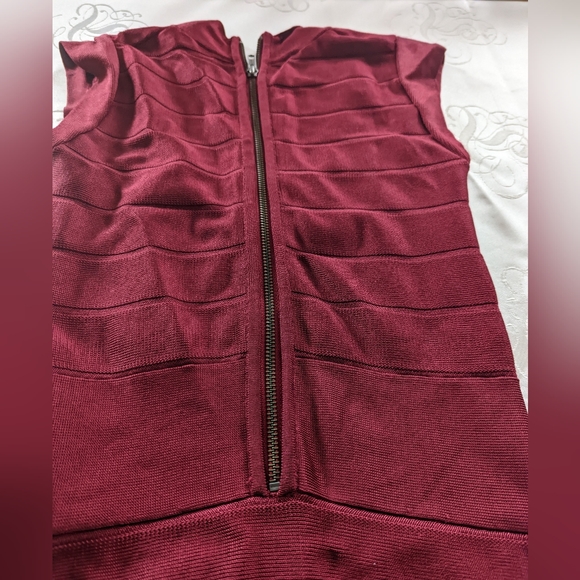 French Connection - Red Dress - Size 2 - Picture 5 of 6